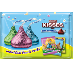 Hershey®'s Kisses® Brand Milk Chocolates Individual Snack Packs